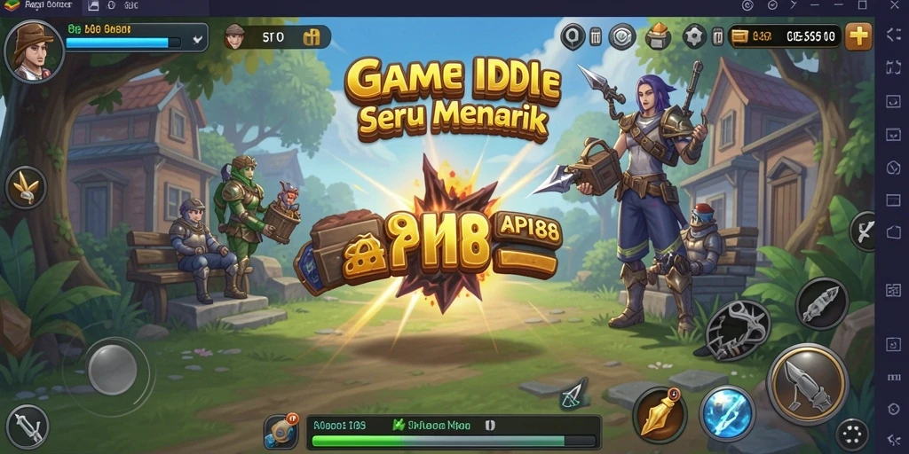 Tangkapan layar gameplay API88 yang menunjukkan aksi Idle yang seru.