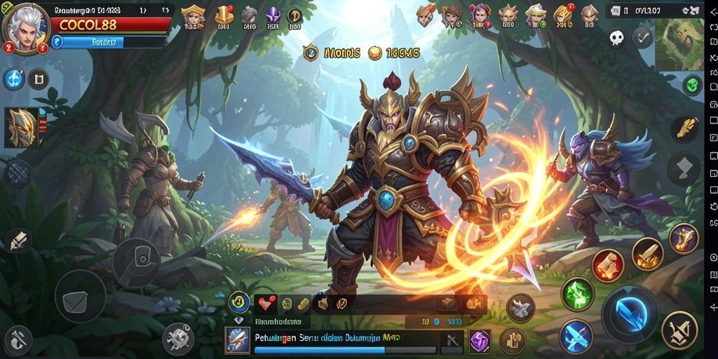 Gameplay seru COCOL88 dalam dunia MMORPG yang mendebarkan.