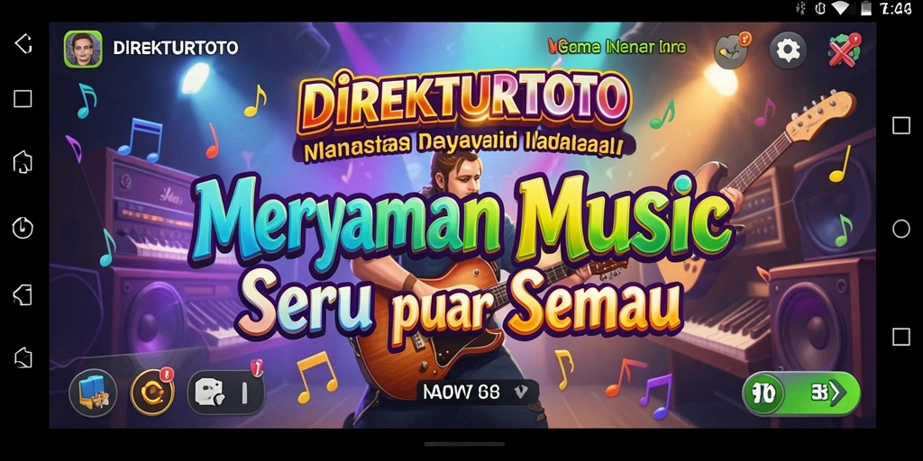 Tampilan gameplay DIREKTURTOTO yang mengasyikkan dan interaktif.