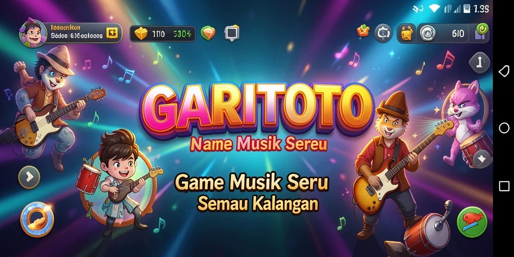Screenshot utama GARITOTO menampilkan gameplay yang seru dan interaktif.