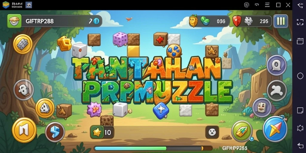 Tampilan gameplay seru dan menantang dari GIFTRP288.