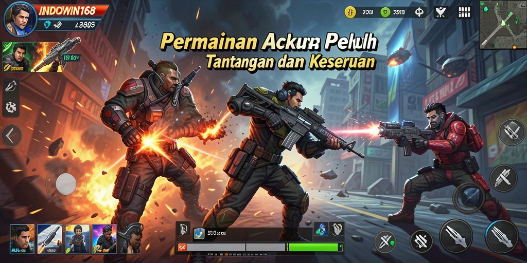 Tangkapan layar gameplay INDOWIN168 yang mendebarkan.
