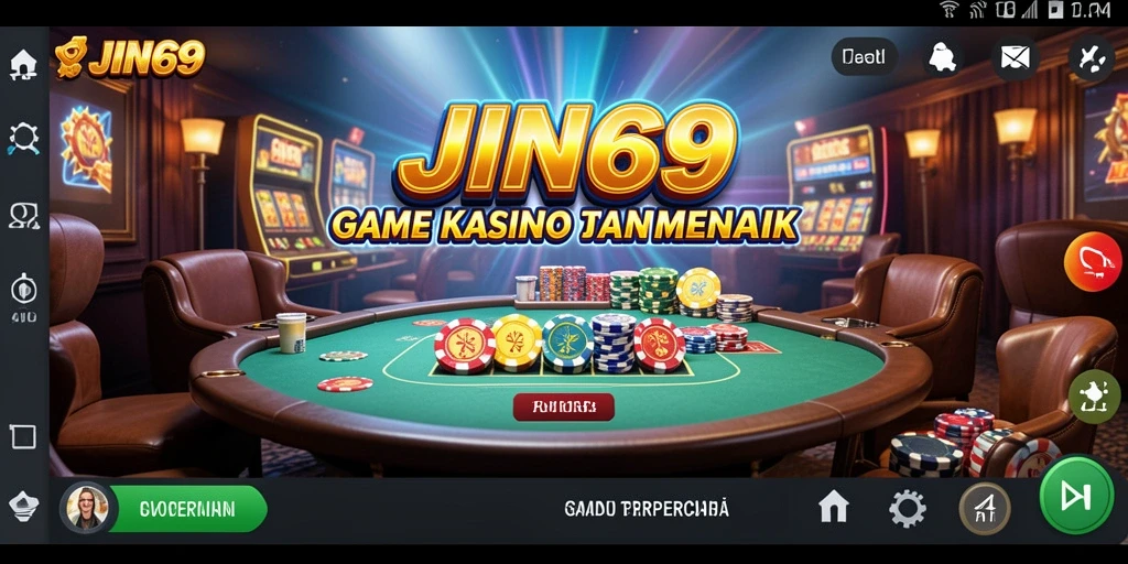 Tampilan gameplay Kasino menakjubkan di JIN69.