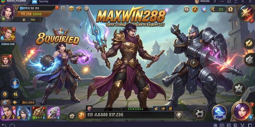 Tampilan gameplay SLG yang intens dan menantang.
