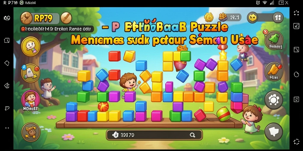 Tampilan gameplay RP79 dengan variasi teka-teki yang menarik.