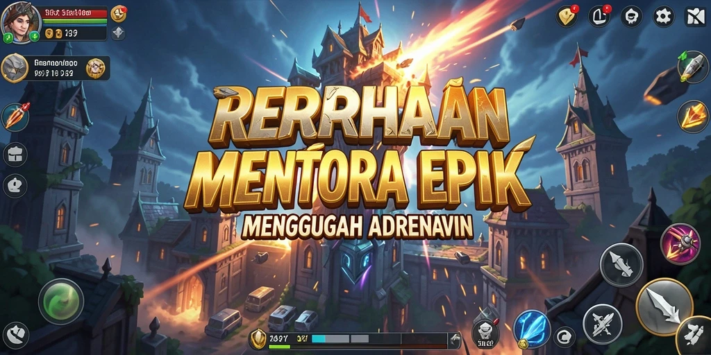 Screenshot RPRPRP menampilkan aksi seru dalam Tower Defense.