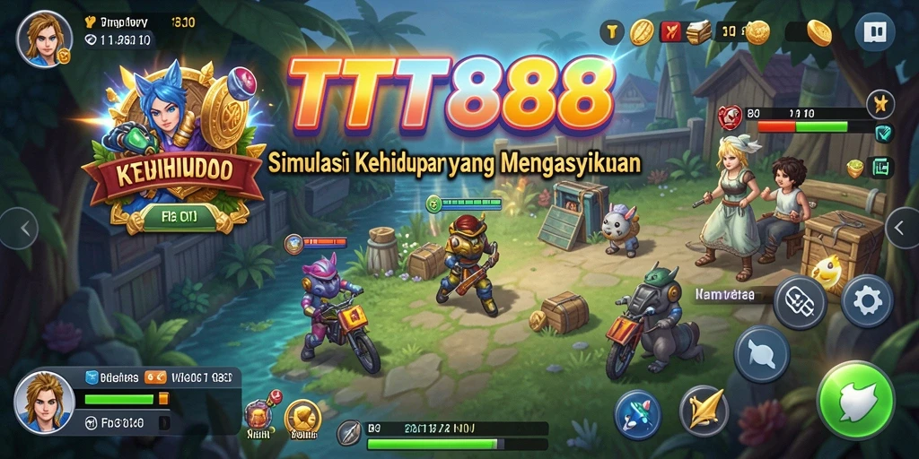 Tampilan gameplay TTT888 yang menarik dan interaktif.