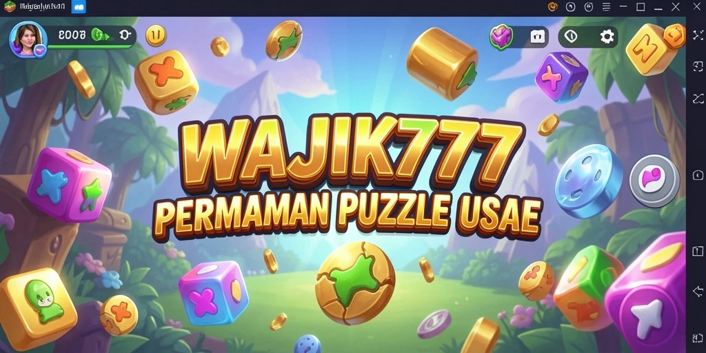Tampilan gameplay seru WAJIK777 dengan tantangan puzzle yang menantang.
